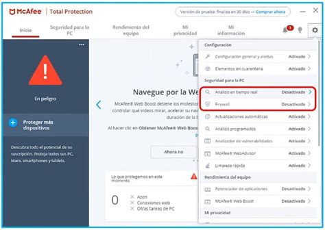 mcafee activar codigo|Cómo desactivar McAfee temporalmente .